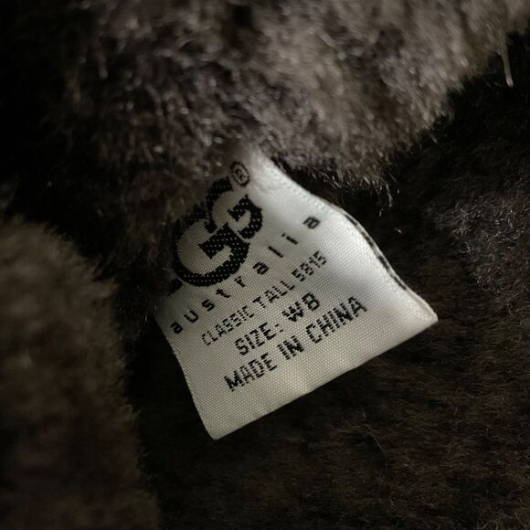 UGG Australia Women's Classic Tall Sheepskin Boots Brown Size 8 Style 5815 * - Picture 7 of 13